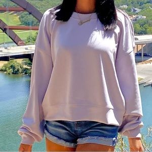 Lululemon Softstreme Perfectly Oversized Cropped Crew